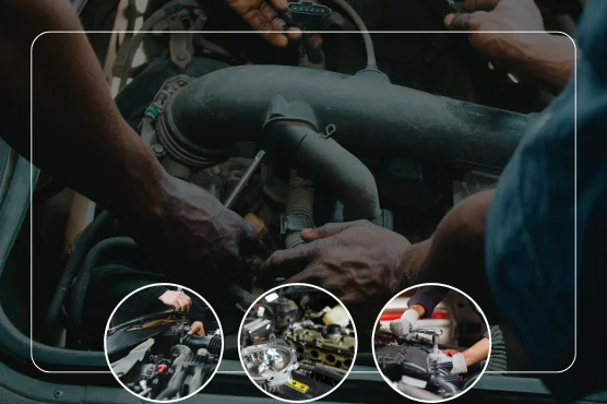 تعمیر موتور و عیب یابی