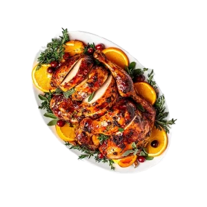 سینی مرغ شکم پر